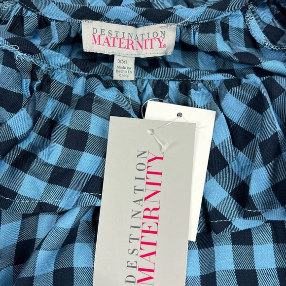 Destination maternity Ruffle Blouse - Picture 3 of 5